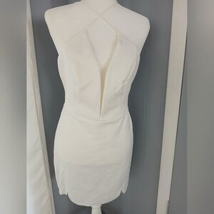 Renn Ivory Night Out Mini Dress SZ M.   FL